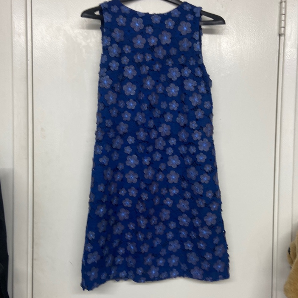 Alice and Olivia Blue Floral Dress - Size 6